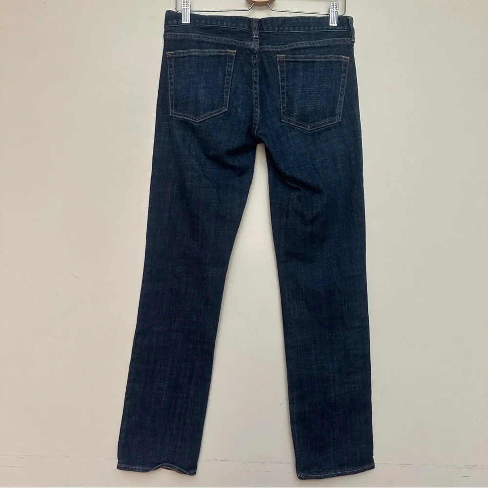 J.Crew Matchstick Stretch Jeans Women’s Size 28S Dark Wash Straight Leg - Picture 6 of 10